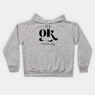 It's Okay to Not Be Okay Kids Hoodie